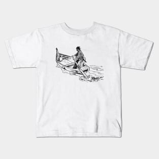 lone wolf and cub Kids T-Shirt
